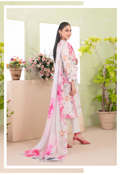 TWD-1711-Readymade Erva Tawakkal Lawn Suit 2025 - Memsaab Online