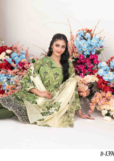 TWD-1391 Readymade Haliyah Tawakkal Lawn Suit 2025 - Memsaab Online