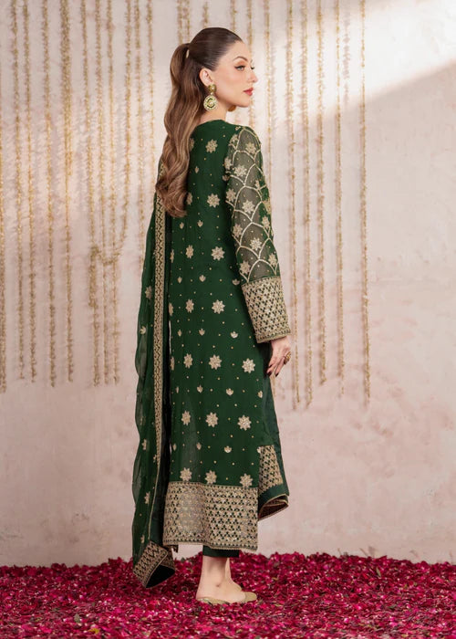 EUZ4128-Mifrah - Meeral Luxe - Readymade Organza Suit - Memsaab Online
