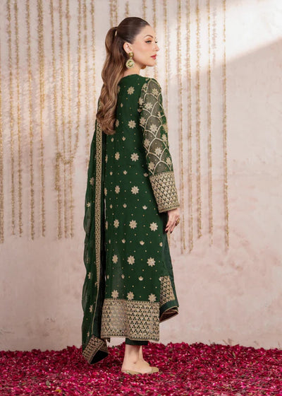 EUZ4128-Mifrah - Meeral Luxe - Readymade Organza Suit - Memsaab Online