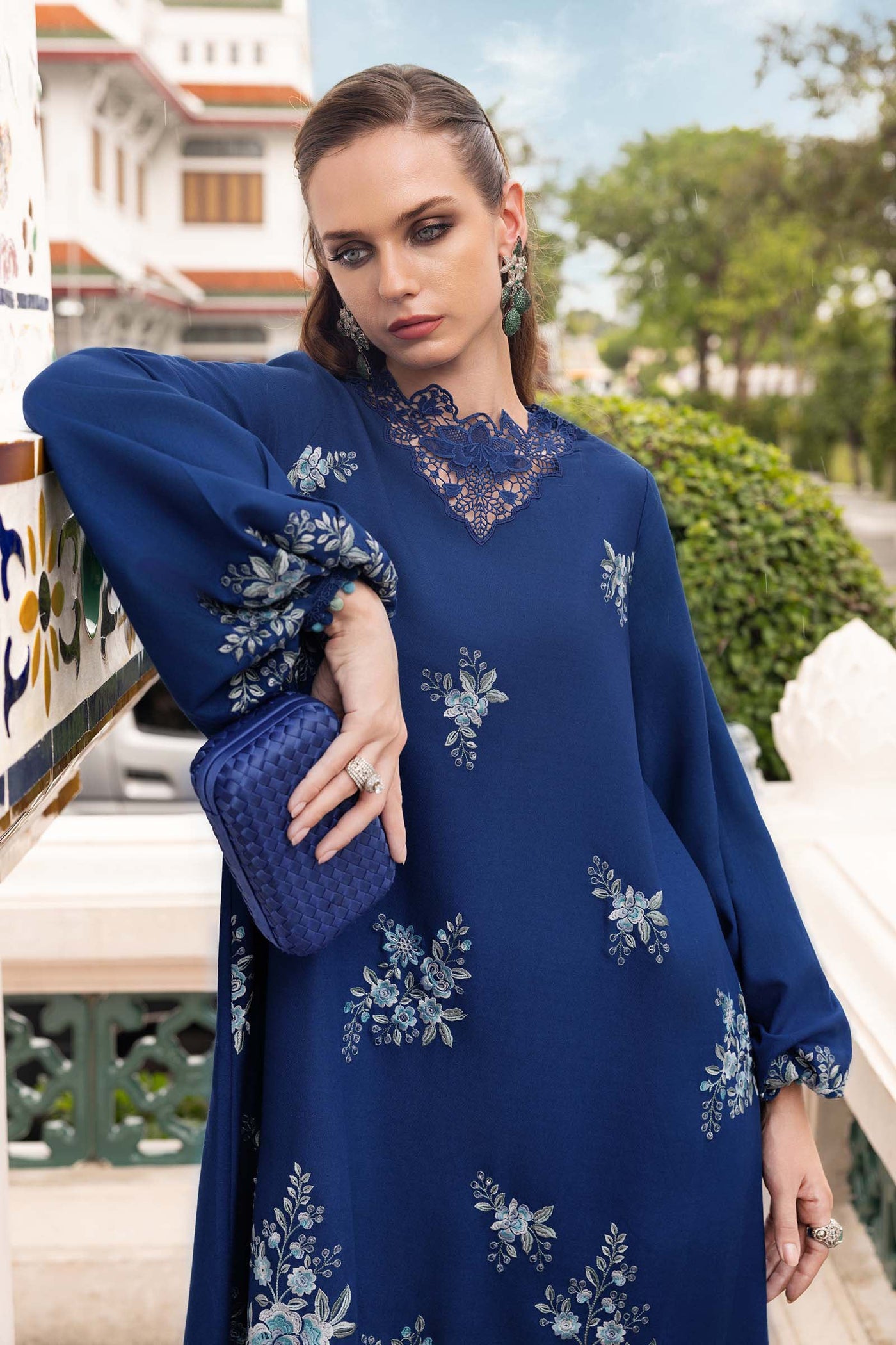 MPT-2808-B Unstitched - Maria B MPRINTS Collection 2025 - Memsaab Online
