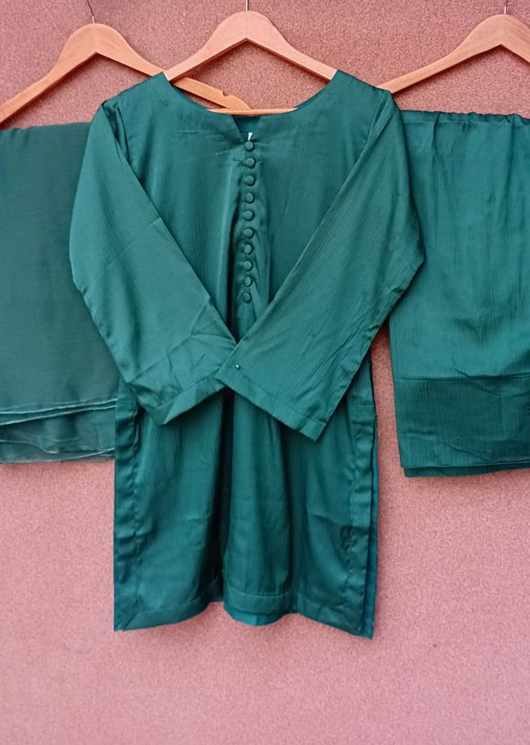 ASBC-03 Raw Silk Farshi Suit - Memsaab Online
