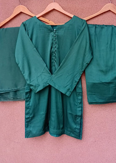 ASBC-03 Raw Silk Farshi Suit - Memsaab Online