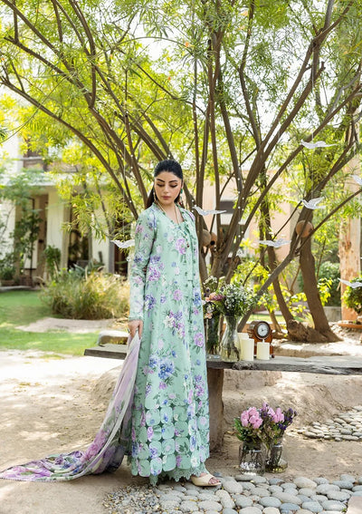 ELFECD-01-A- GARDENELLE - Readymade - Elaf Prints Collection 2025 - Memsaab Online
