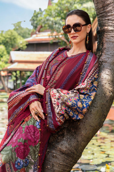 MPT-2807-A Unstitched - Maria B MPRINTS Collection 2025 - Memsaab Online
