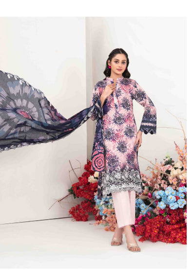 TWD-1396 Readymade Haliyah Tawakkal Lawn Suit 2025 - Memsaab Online