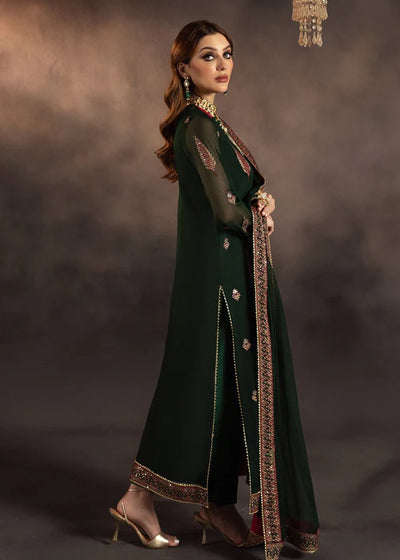 LGC8113-Azra - Meeral Luxe - Readymade Organza Suit - Memsaab Online
