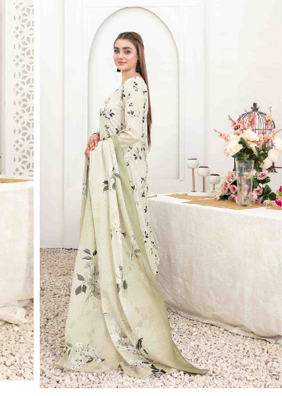 TWD-1682- Readymade Areeba Tawakkal Lawn Suit 2025 - Memsaab Online
