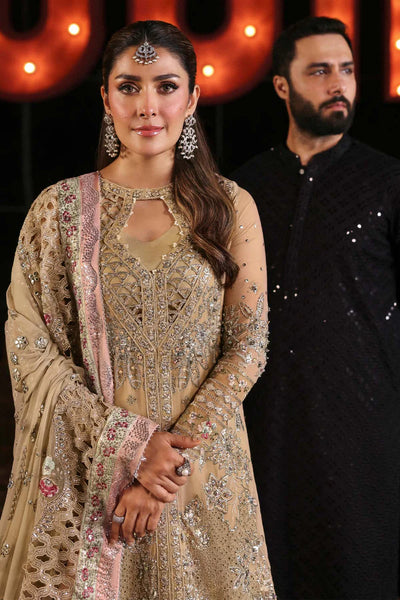 NL-85 Raina Nureh Unstitched Luxury Collection 2025 - Memsaab Online