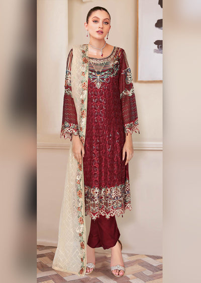 RM-208-B Readymade - Ramsha Suit 2024 - Memsaab Online