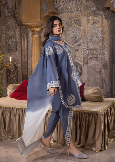 HSS-292 - Readymade Heeras Suit - Memsaab Online