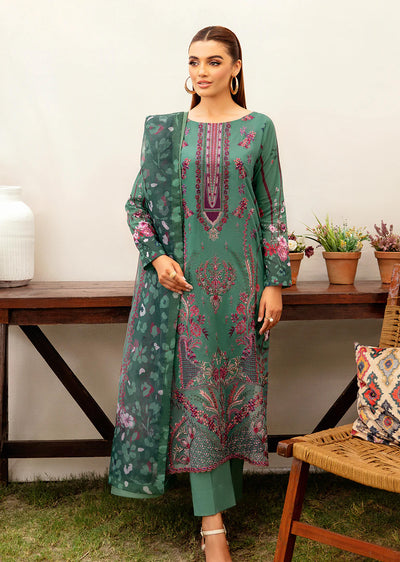 RMSHD-02 - Unstitched - Ramsha Mashaal Lawn Vol 12 - Memsaab Online