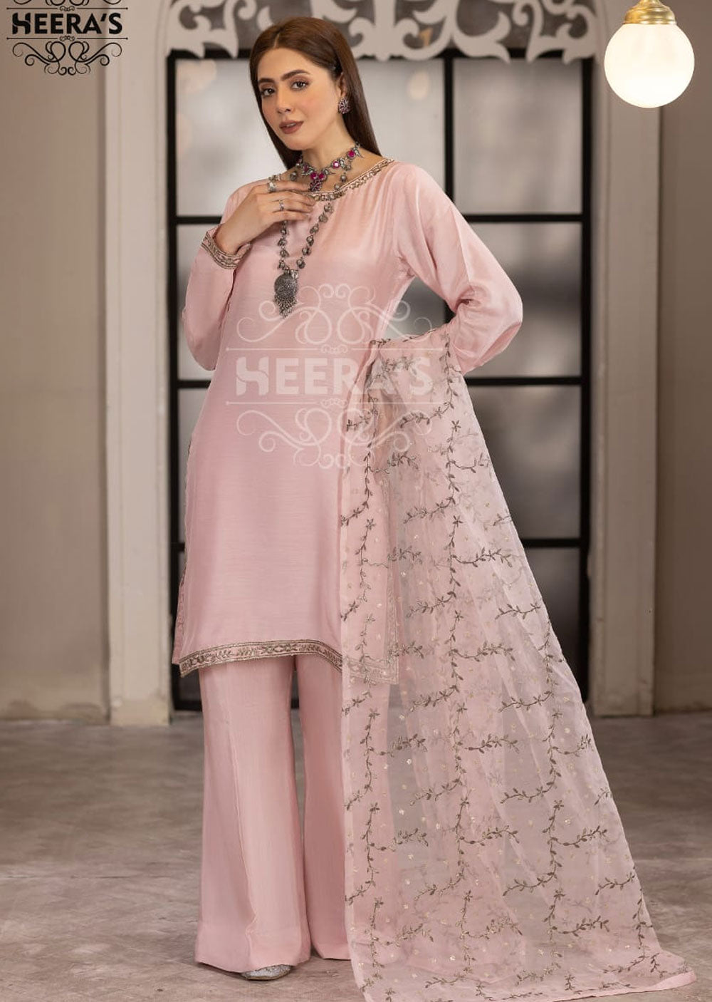 HSS-72 - Readymade Heeras Suit - Memsaab Online