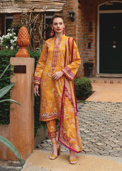 TEG-02 - Florence - Unstitched - The Enchanted Garden by Gulaal 2024 - Memsaab Online