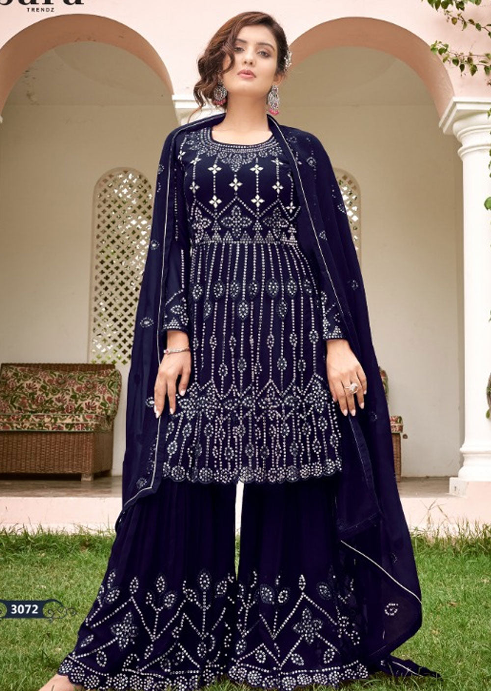 LR-3072 - Readymade - Larisha Collection by Sara Trendz 2024 - Memsaab Online