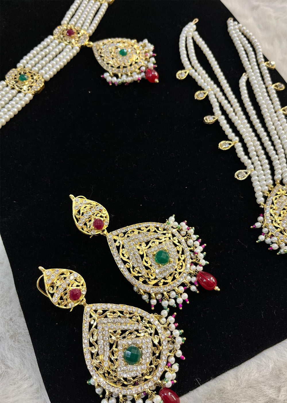 JBM30 Mehndi choker Set - Memsaab Online