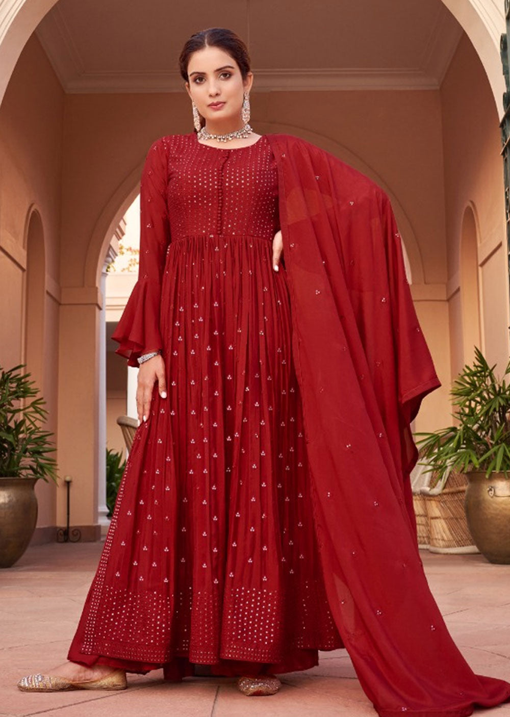 GLM-3012 - Readymade - Glamour Collection by Sara Trendz 2024 - Memsaab Online