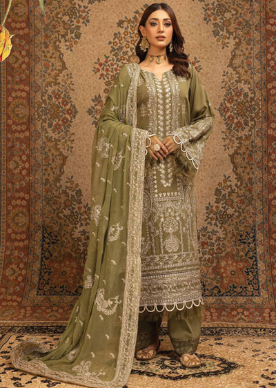 JH-143 - Unstitched - Grazia Collection by Johra 2024 - Memsaab Online