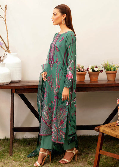 RMSHD-02 - Unstitched - Ramsha Mashaal Lawn Vol 12 - Memsaab Online