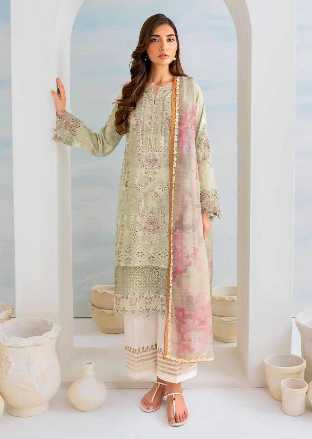 IGL-02 - Unstitched - Guzel Lawn Collection by Iznik 2024 - Memsaab Online