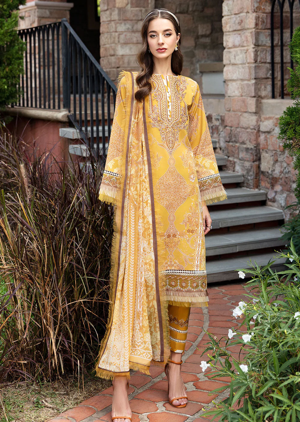 GL2402 - Ceyda - Unstitched - Gulaal Lawn Collection 2024 - Memsaab Online