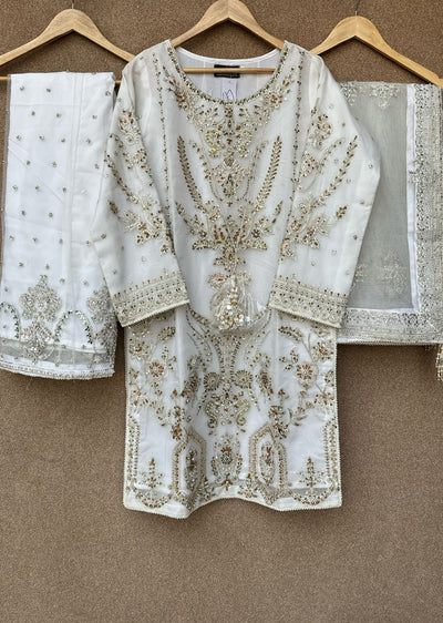 SRB3232 - White - Sehrish B Design 2025 - Memsaab Online