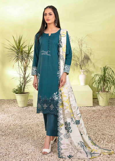 IFZN-5517 - Unstitched - Ifza Viscose Suit by Tawakkal 2025 - Memsaab Online