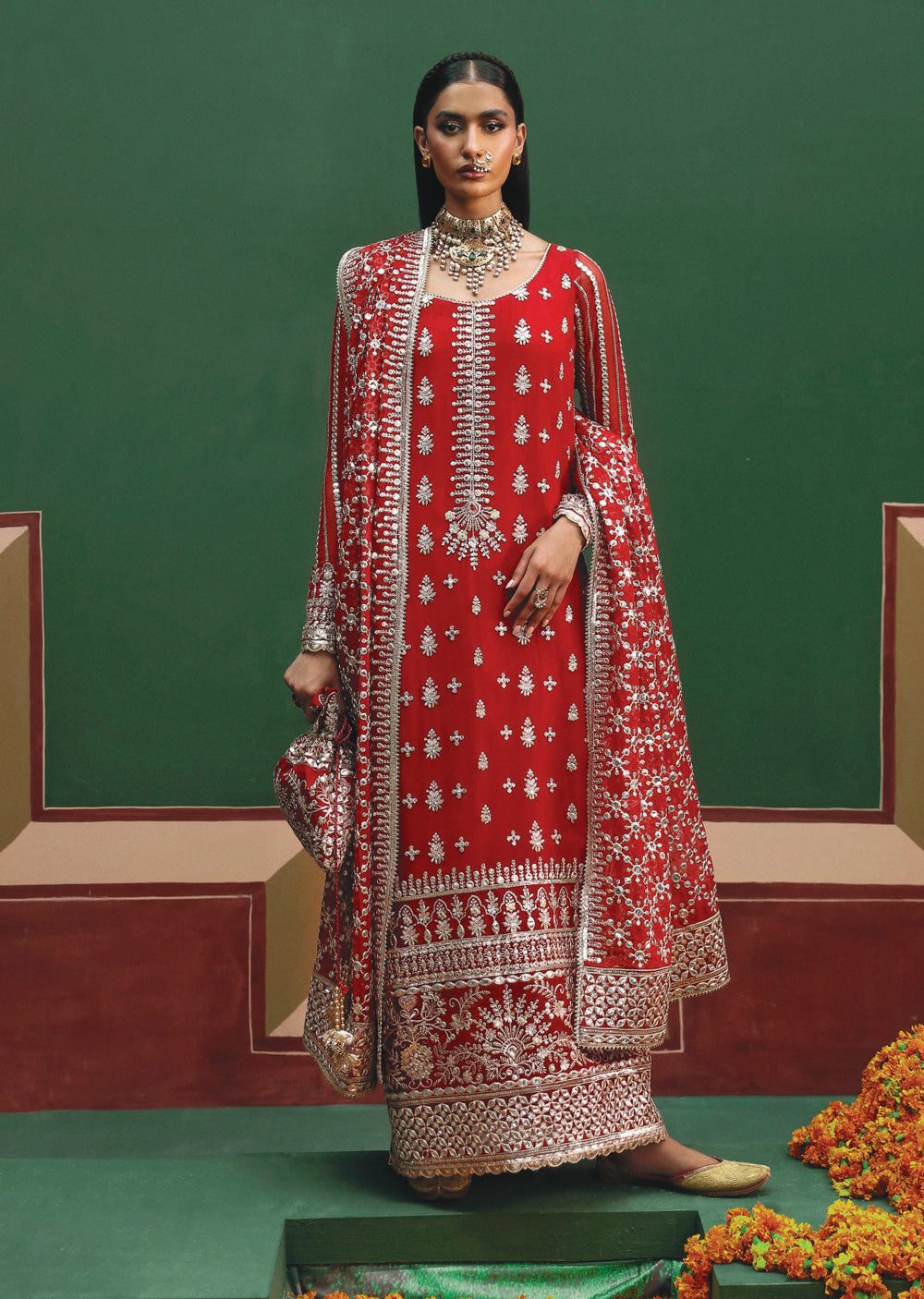 AFZ-792 - Nishat - Readymade - Shehnai Wedding Formals '24 - Memsaab Online