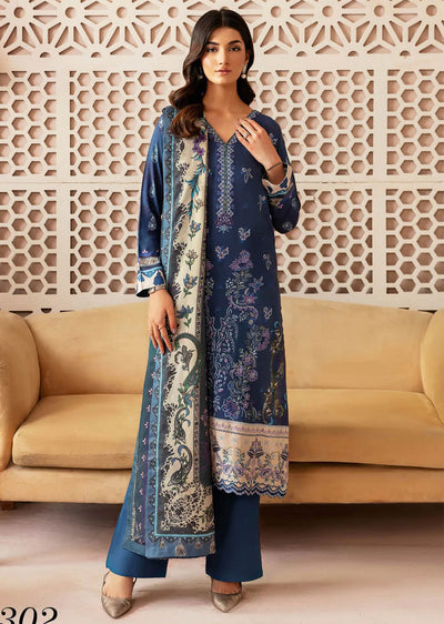 J-302 - Unstitched - Riwaj by Ramsha Volume 3 2024 - Memsaab Online