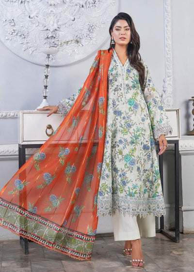 MNRD-02-R - Readymade - Munira Summer Lawn Collection 2024 - Memsaab Online