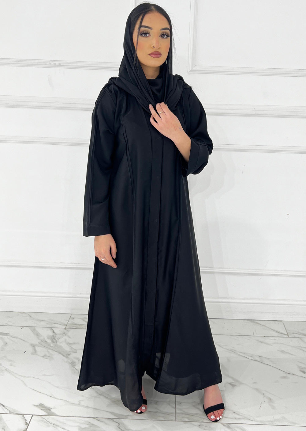 ASL-04 Rumaysa - Open Abaya - Memsaab Online