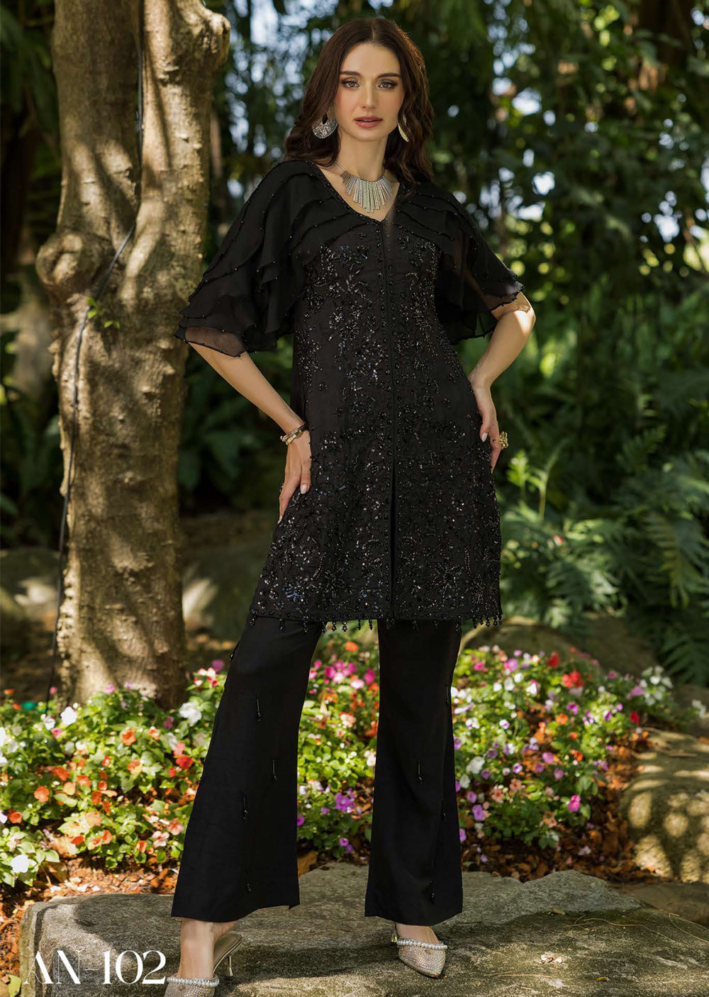 AINY-02 - Readymade - Cascade Collection by Ain 2025 - Memsaab Online