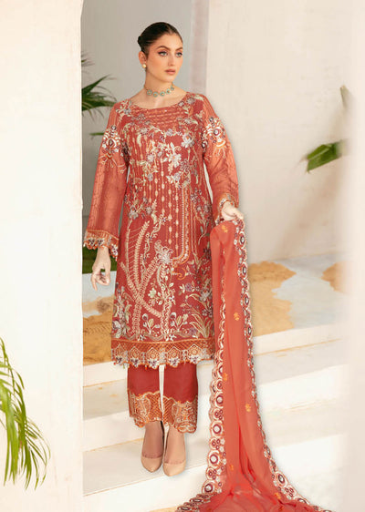 NYB-02-R - Readymade - Nayab Chiffon Collection Vol 1 - Memsaab Online