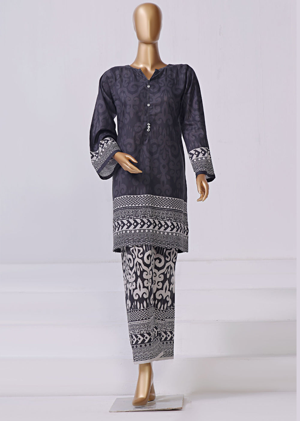 SBR-02 - Readymade - Sadabahar Mid Summer Co ord Suit 2024 - Memsaab Online