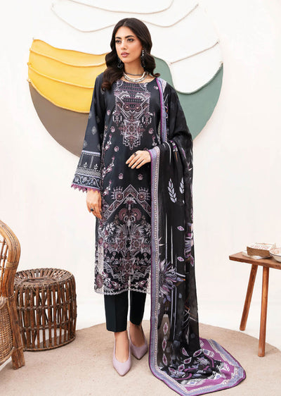 Z-1102-R - Readymade - Ramsha Mashaal Luxury Lawn Vol 11 - Memsaab Online