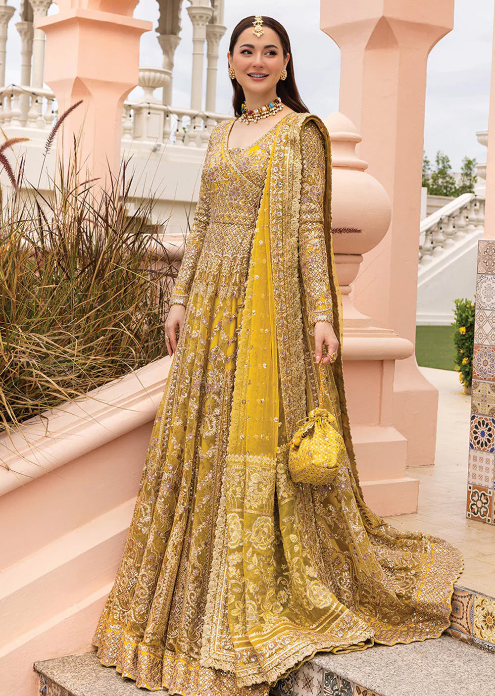 FSN-02 - Melita - Neorah Collection by Faiza Saqlain 2024 - Memsaab Online