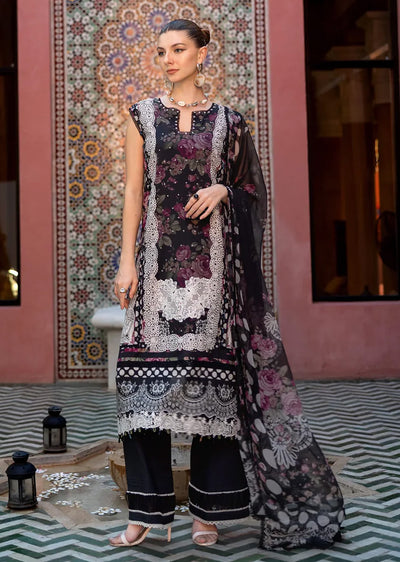 ELFH-02-B - Elaf Signature Embroidered Lawn Collection 2025 - Memsaab Online