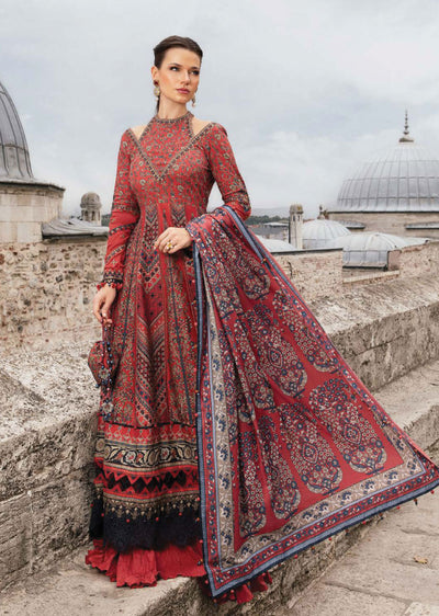 MPT-2402-B - Unstitched - Maria B MPRINTS Collection 2024 - Memsaab Online