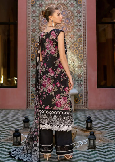 ELFH-02-B - Elaf Signature Embroidered Lawn Collection 2025 - Memsaab Online