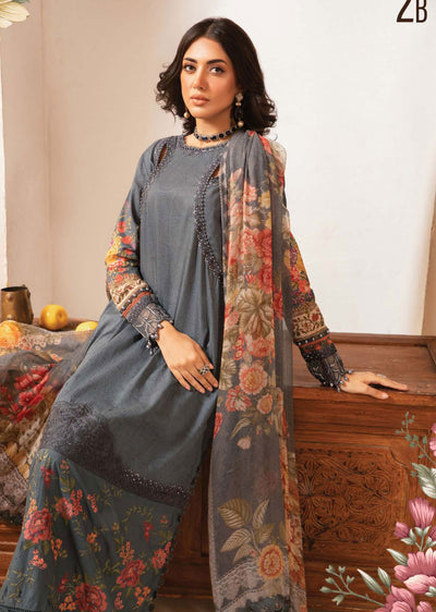 MSBTR-102-B - Readymade - Maria B MPrints Lawn Eid Collection 2024 - Memsaab Online