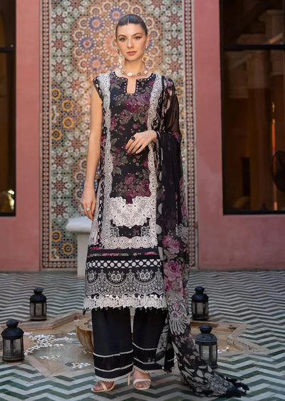 ELFH-02-B - Elaf Signature Embroidered Lawn Collection 2025 - Memsaab Online