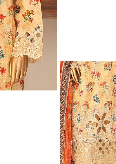 BDST-02- Readymade - Bin Saeed Lawn Kari Embroidered Collection 2024 - Memsaab Online