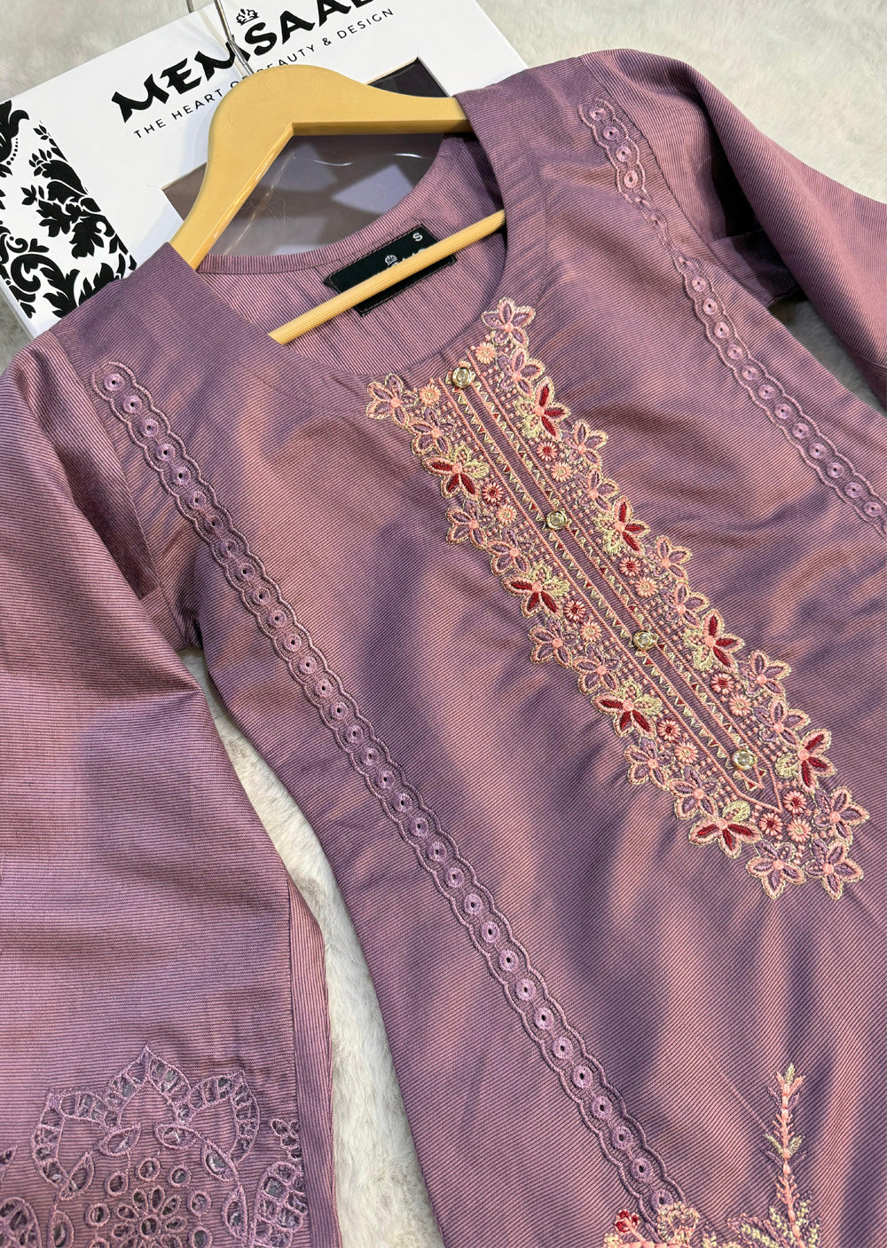 HK291 - Lilac - Readymade HK Outfit - Memsaab Online