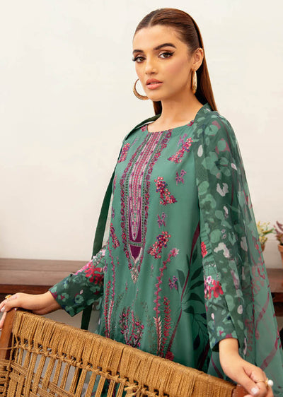 RMSHD-02 - Unstitched - Ramsha Mashaal Lawn Vol 12 - Memsaab Online