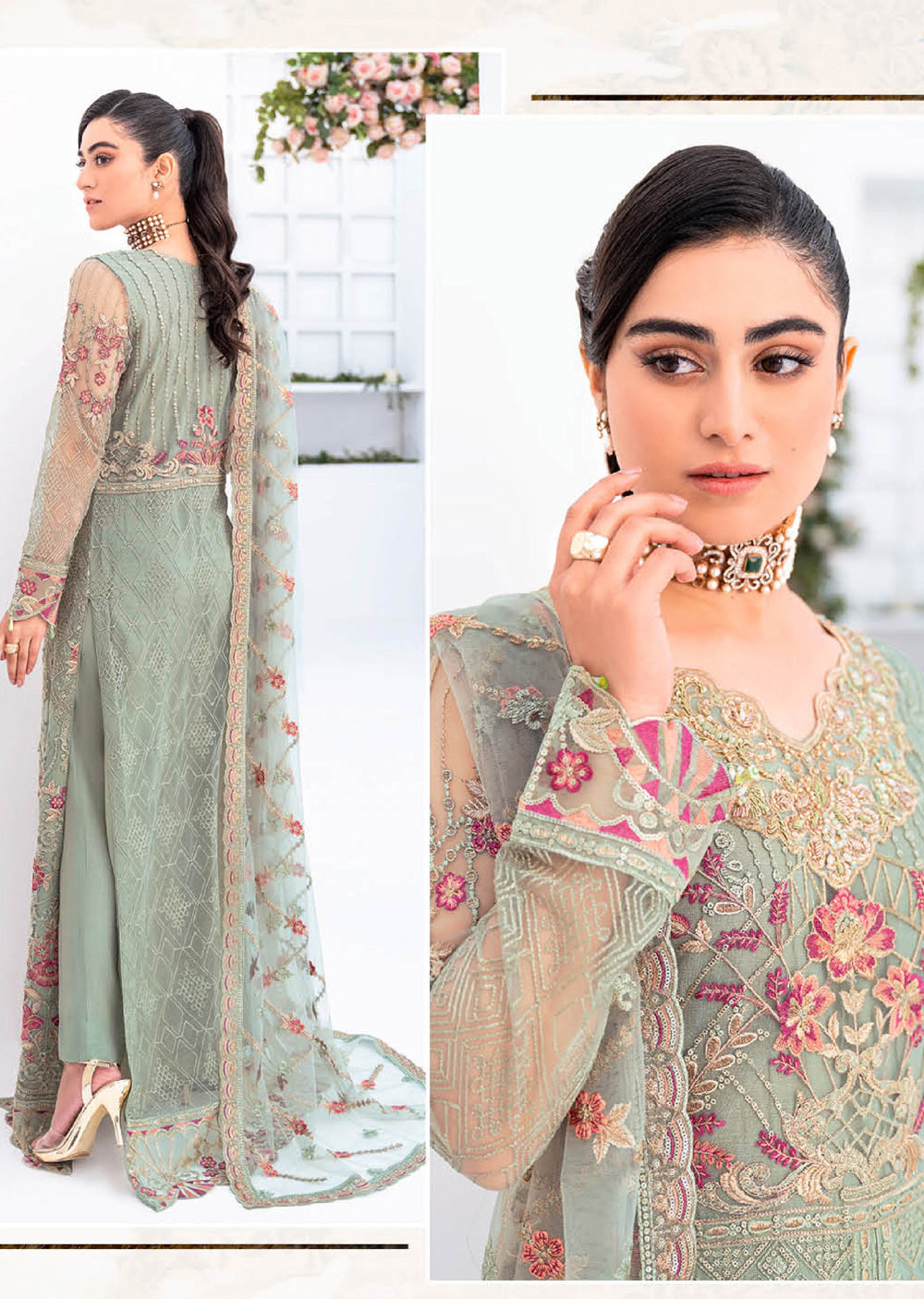 M-802-R - Readymade - Ramsha Minhal Collection Vol 8 2024 - Memsaab Online