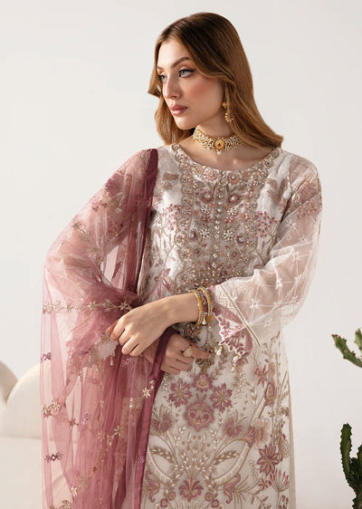 M-1102 - Unstitched - Ramsha Minhal Vol 11 2024 - Memsaab Online