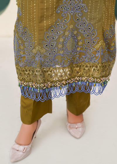 SAJN-02 Readymade - Sajni Organza Net Collection 2025 - Memsaab Online