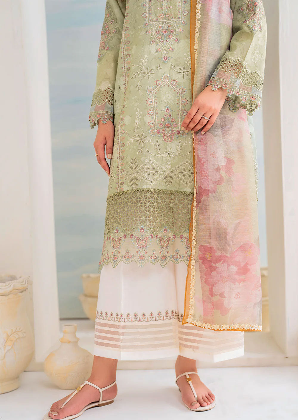 IGL-02-R - Readymade - Guzel Lawn Collection by Iznik 2024 - Memsaab Online