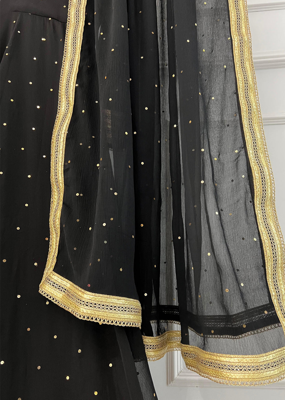 SRB1301 - Nayaab - Black - Sehrish.B Designer - Memsaab Online