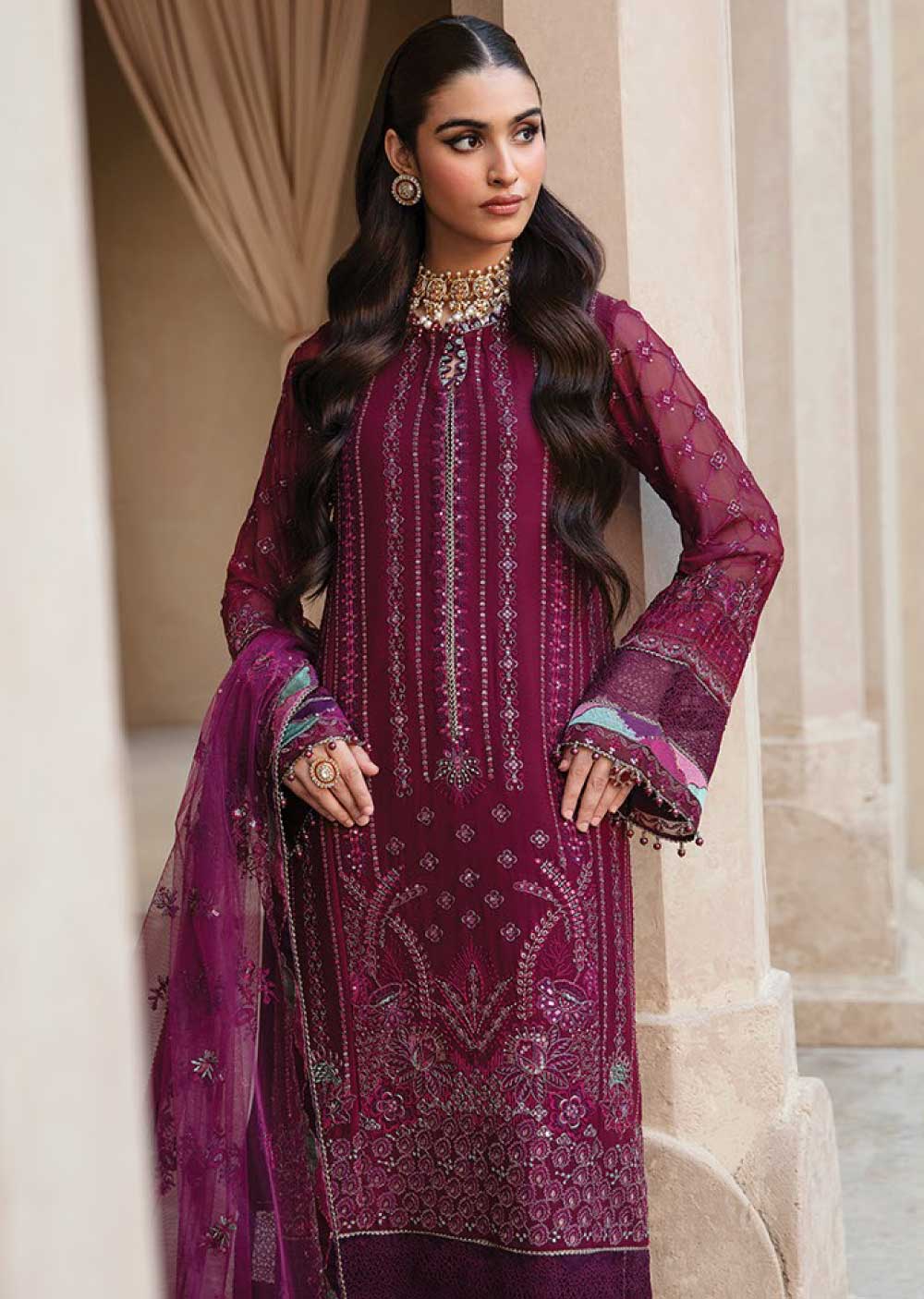 XYS-02 - Shrimayi - Readymade - Yesfir Collection by Xenia Formals 2024 - Memsaab Online